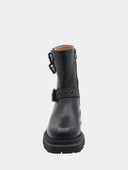 Bottines en cuir - Noir