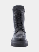Bottines en cuir - Noir