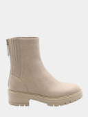 Saint Honore Combat Bootie - Beige