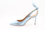 AQUAZZURA - Bow Tie 85 Pump - Bleu