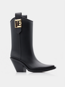 Tess Cowboy Bootie - Noir