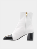 Edna Ankle Boots - Blanc