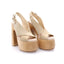 CASADEI - Sandales Plateforme - Sandstone