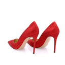 Escarpins - Rouge Pailleté