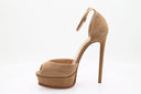 Sandales Plateformes - Camel