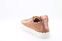Lauren Lace Sneaker - Pink Tea