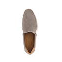 Mocassins Hommes en cuir nubuck - Gris