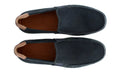 Mocassins Hommes en cuir nubuck - Bleu Marine