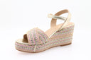 Sandales à plateforme - Beige/Rose