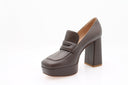 Rouen 70 Penny Loafer Calf Glove - Umber