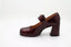 IL BORGO FIRENZE - Mocassins à talon - avec bride - Vernis Bordeaux