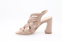 Karen Sandale à talon - Rose Pale