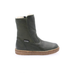 NATURINO - Bottines fille en cuir avec doublure en laine - Tunderie