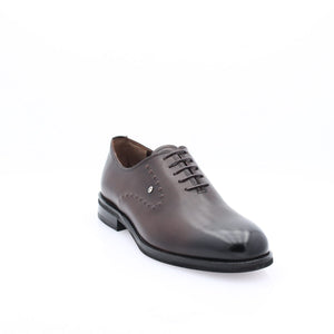 ROBERTO SERPENTINI - Richelieu en cuir à lacets - Marron foncé