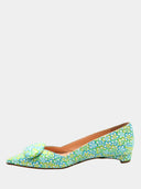 New Aga Ballerina - Bleu/Vert