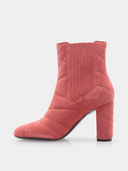 Bottines à talon - Saumon