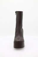 Bottines à talon (11,5cm) - Marron foncé