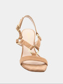 Sandales à talon - Beige