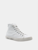 YVES SAINT LAURENT - Malibu Mid-Top Sneaker - Blanc
